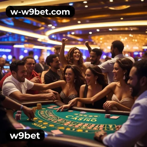 w9bet App live casino and cashier access on mobile